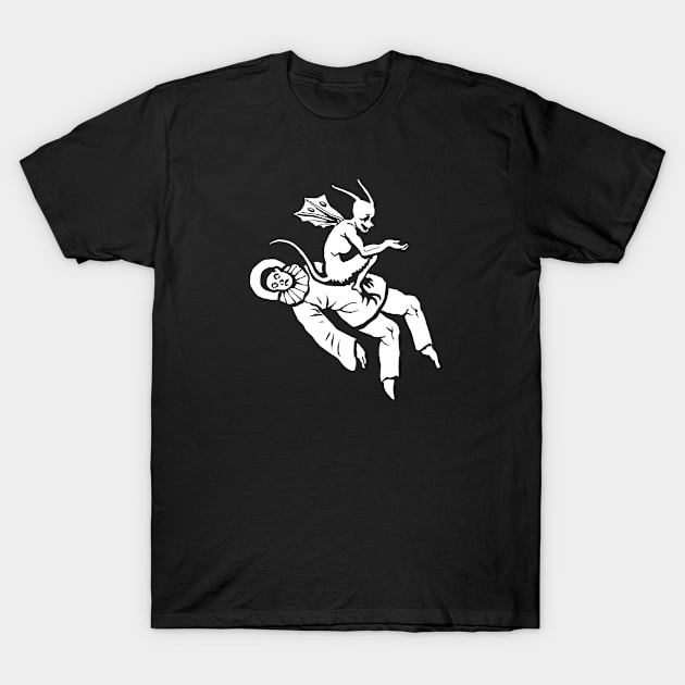 Demon and Clown (light version) T-Shirt by metaphysical